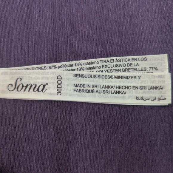 ๐ฅ2 Soma Sensuous Sides Minimizer 3" 36 DDD - Picture 14 of 16